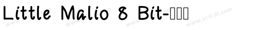 Little Malio 8 Bit字体转换 Little Malio 8 Bit字体转换